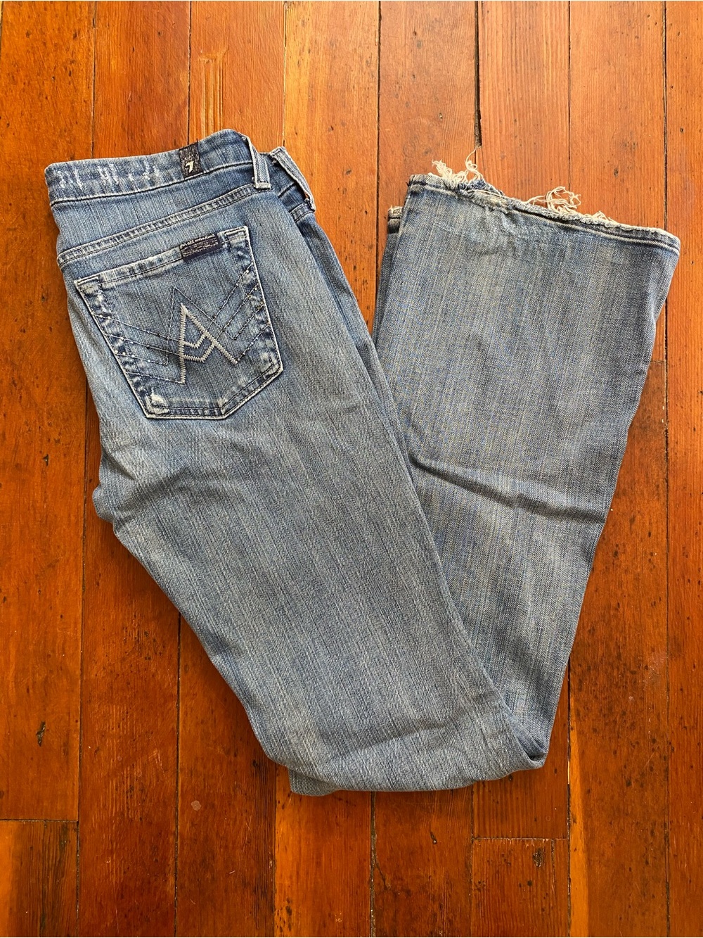 7 For All Mankind Lowrise Bootcut Jeans